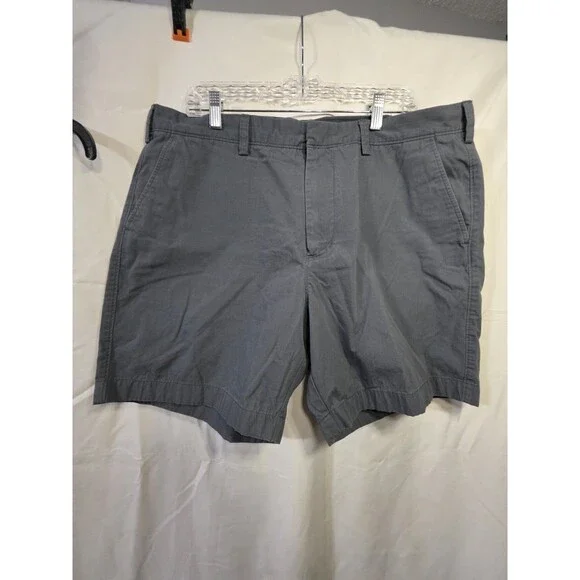J.Crew Men’s Reade Shorts Grey 38W Chino - Picture 1 of 3